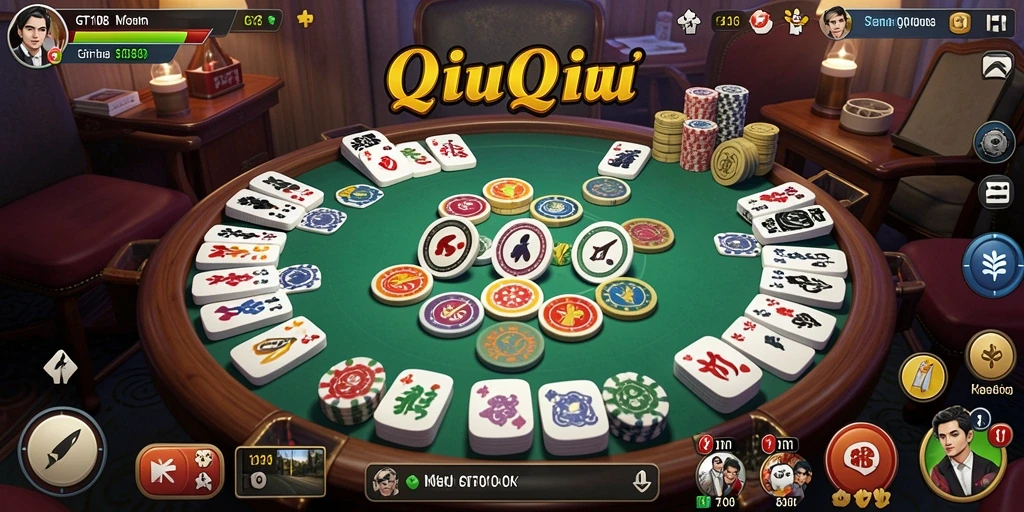 Gameplay QiuQiu yang mendebarkan dan menyenangkan di GT108.