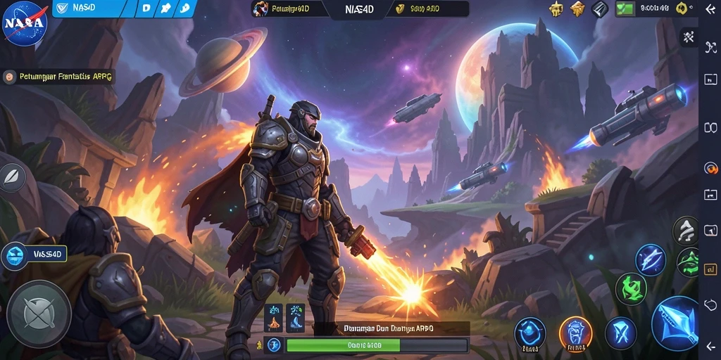 Gameplay seru dan grafik memukau di NASA4D