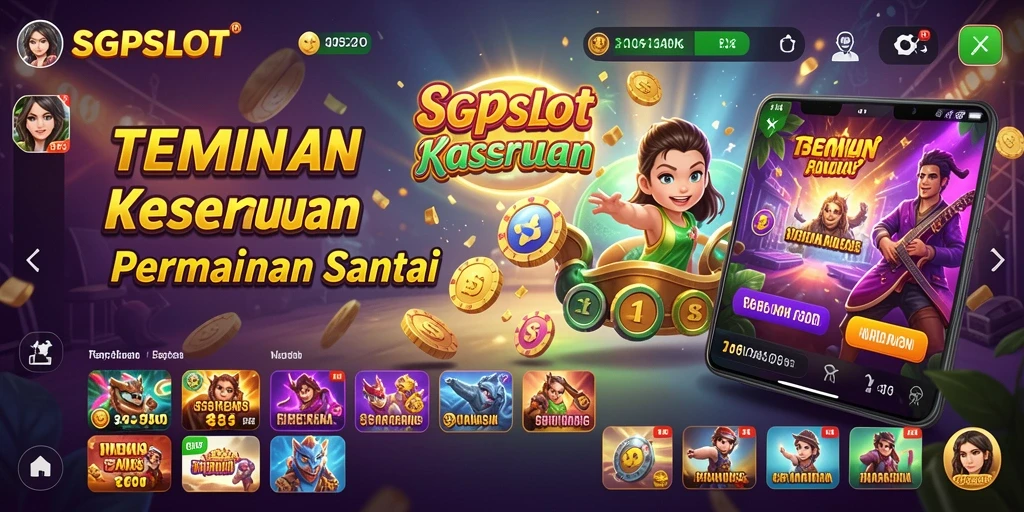 Screenshot gameplay SGPSLOT yang menunjukkan keseruan permainan Casual.